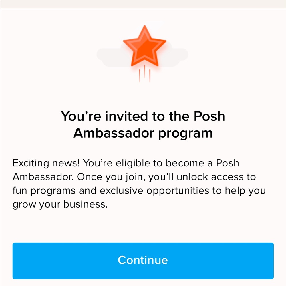🌟POSH AMBASSADOR 🌟